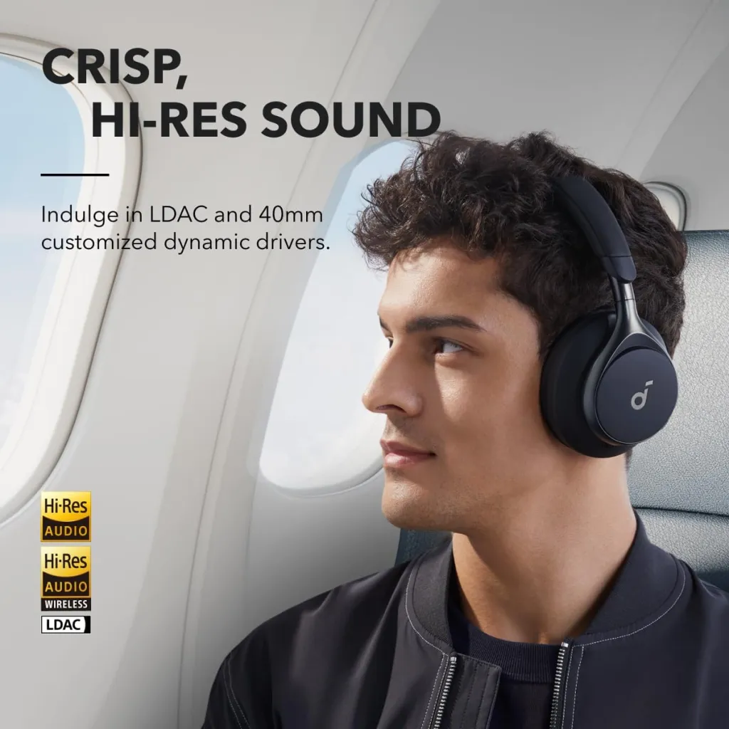  Anker Soundcore Space One : Active Noise Cancelling Headphones